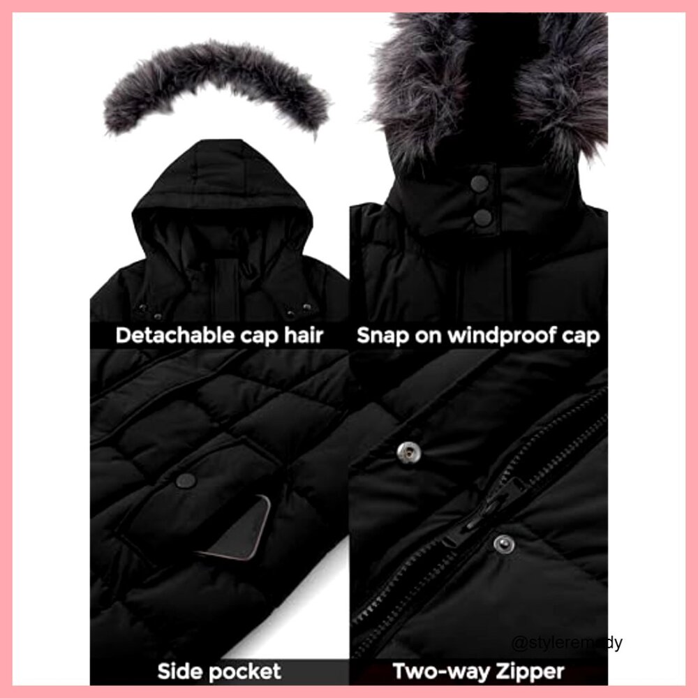 Women's Down Jacket Windproof Waterproof Puffer C… - image 6